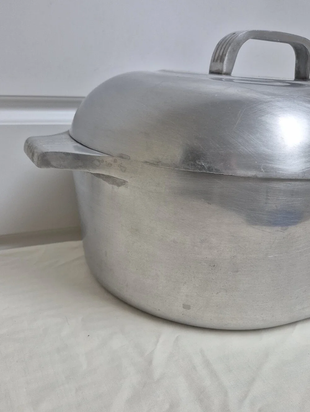 Vtg Wagner Ware Sidney O Magnalite 4265-P 8qt Roaster Dutch Oven, with Lid